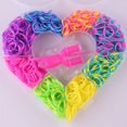 thumbnail image 3 of Loom Band Set Creative Rainbow Fun Rubber Band Refill Set Rubber Band Loom Kit, 3 of 10