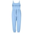 thumbnail image 3 of Girls Romper Sleeveless Summer Rompers for Girls Spaghetti Strap Rompers with Pockets Cute Clothes 4-5 Y, 3 of 3