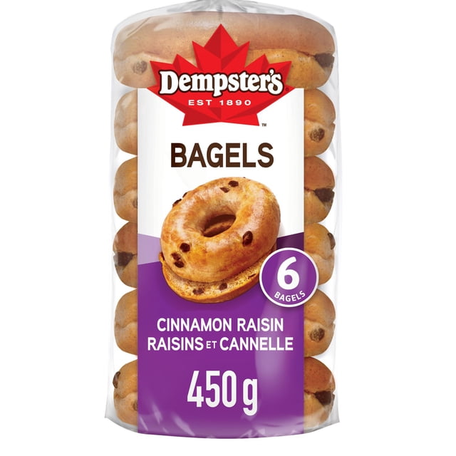Dempster’s® Cinnamon Raisin Bagels