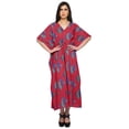 thumbnail image 1 of Moomaya Sortie de Plage Kaftan pour Bikini, Robe Caftan Longue Maxi pour Femmes - L-XL, 1 of 6
