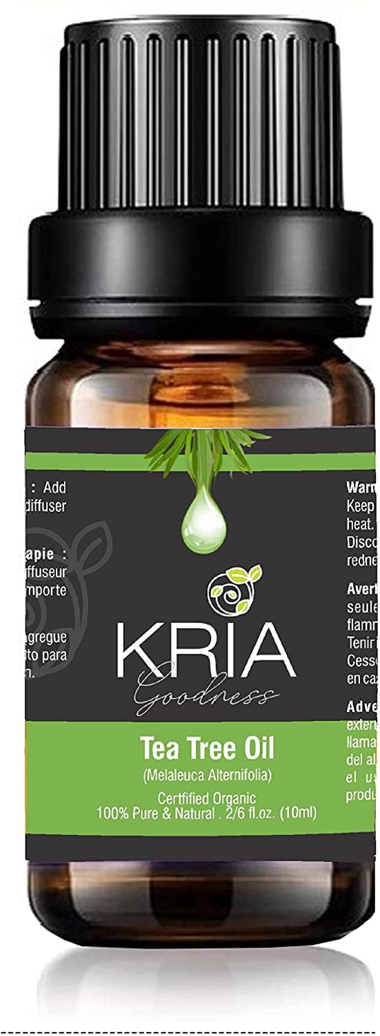 KRIAA Goodness Tea Tree Essential Oil 10ml with Dropper