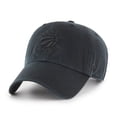 thumbnail image 1 of Toronto Raptors NBA Clean Up Black On Black Cap, 1 of 2