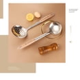 thumbnail image 4 of Kitchen Utensils Set,4 Piece Stainless Steel Kitchen Utensil Set Heavy Duty, Heat Resistant Cooking Tools Spatula Turner Spoon Strainer, 4 of 9