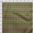 thumbnail image 3 of oneOone Georgette Viscose Fabric Floral Block Print Fabric By Yard 42 Inch Wide, 3 of 4