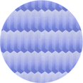 thumbnail image 1 of Ahgly Tapis Rond Lavable en Machine Intérieur Transitionnel Bleu Ardoise Clair, 4 Pieds Rond, 1 of 7