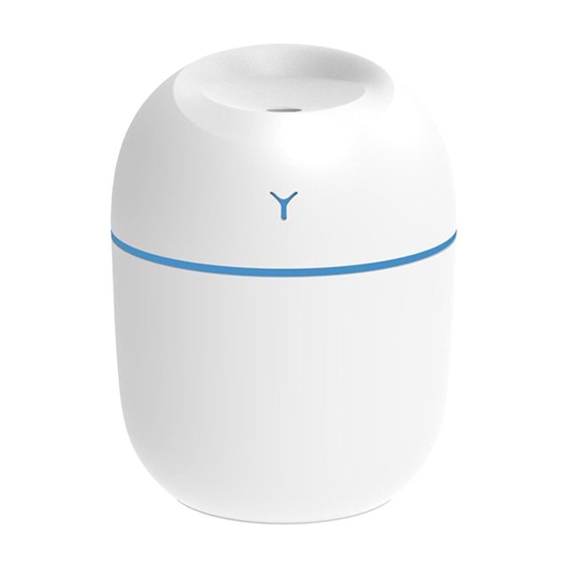 HHBEAUTY Small Humidifier for Plants,Mini Humidifiers for Bedroom,Portable Humidifiers for Car,Travel Humidifiers for Hotel,Desk Humidifiers for Office,USB Personal Humidifier,Auto Shut-Off,220ml