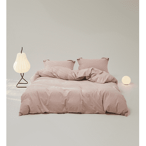 Zhuge Bed Sheets Set, Bedding Sheets Pillowcases Kit, Twin Bed Set, Hotel Bedding, Home Decor(Pink)