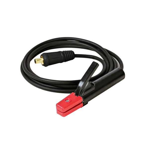 Electrode Holder w/ 10ft (3M) #3 Copper Cable Set and 10-25mm Dinse Type Twist Connector. Turn KickingHorse A220 A100 Home Arc MMA Welder into Professional Welding Inverter, 2 Pack