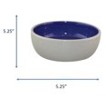thumbnail image 3 of SPOT 5.25" Standard Crock Stoneware Cat Dish, 3 of 7