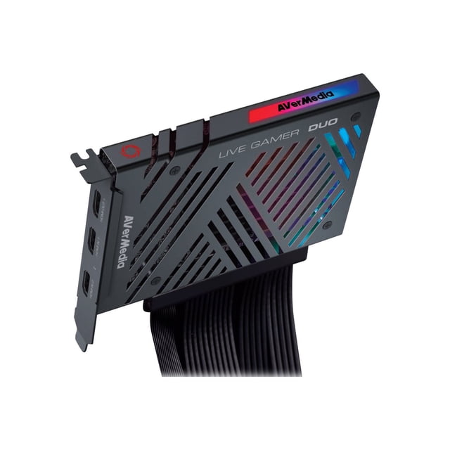 AVermedia Technologie GC570D 1080p Joueur en Direct HD 2 Double DUO Double Carte de Capture Vidéo 60 Enregistrement et Diffusion Multi-Cartes