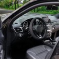 thumbnail image 2 of 15 Inch Steering Wheel Covers, Microfiber Leather and Viscose, Odorless Breathable Anti-Slip Car Steering Wheel Protector Compatible with Most Makes and Models of Cars and Trucks, Black, 2 of 7