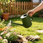 CQCYD Garden Watering Can, 2L Plastic Long Spout Watering Pot, Small Needle Mouth Indoor Outdoor Plant Watering Kettle for Household Gardening Balcony Flower Pot