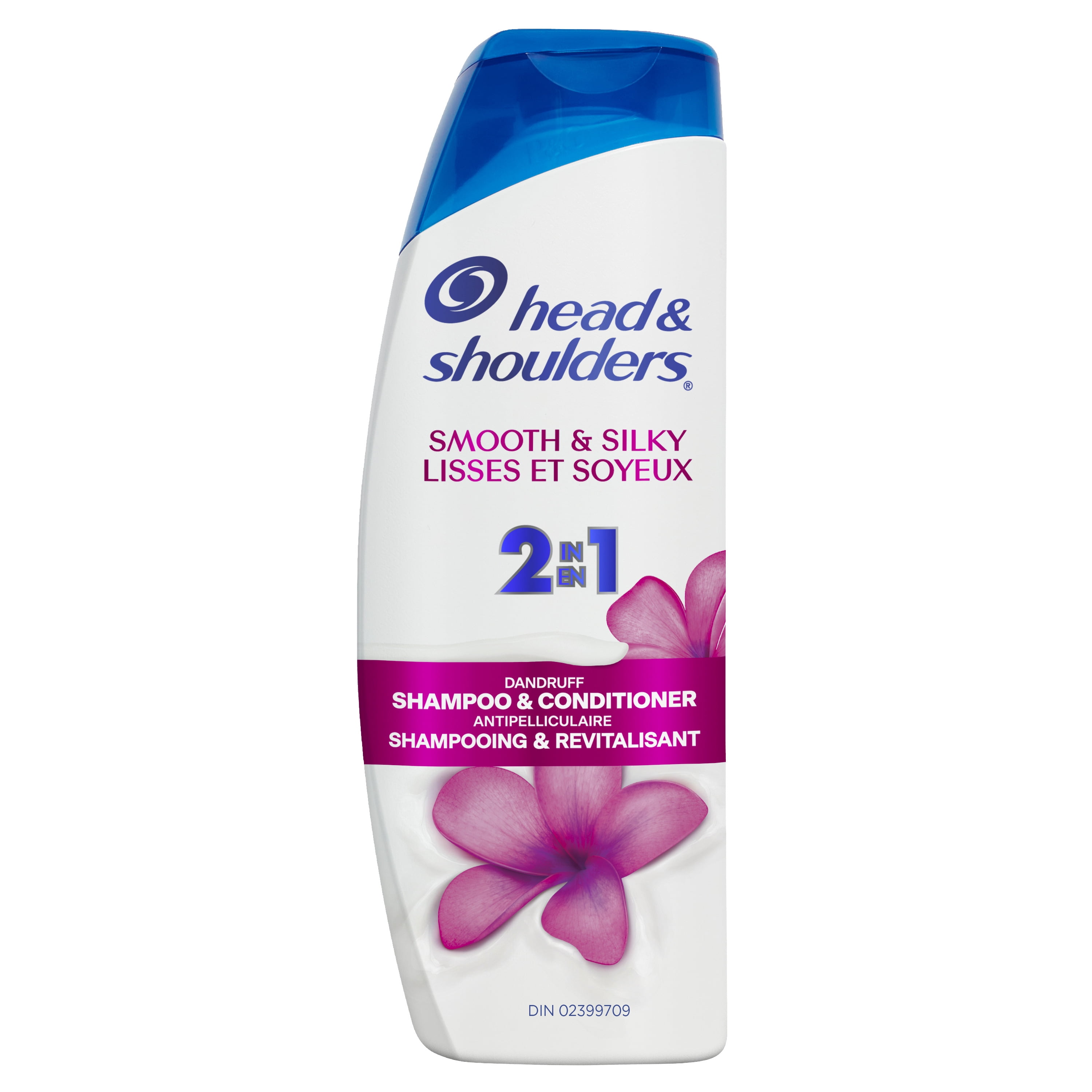 Head & Shoulders Lisses et Soyeux 2-en-1 Shampooing Antipelliculaire + Revitalisant