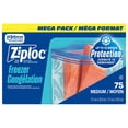 thumbnail image 1 of Ziploc Freezer Bags, Seal Top, 75 Bags, 1 of 7