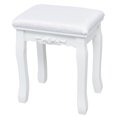 thumbnail image 2 of Patiojoy Ensemble de Coiffeuse Miroir Commode de Maquillage Éclairée avec Tiroirs Blanc, 2 of 7