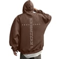 thumbnail image 1 of Chandail à Capuchon Rétro pour Hommes avec Verset Graphique, Tenue Décontractée Inspirante pour Croyants, Chandail Confortable à Enfiler, 1 of 6