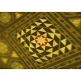 thumbnail image 1 of Ahgly Tapis Rectangulaire Lavable en Machine Intérieur Transitionnel Marron, 5 Pieds x 8 Pieds, 1 of 7