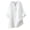 White, variant on Lixiuxyad Loose Button Down Blouse Tops Stand Solid Sleeve Collar Long Casual Women Shirt Women's Blouse White XXL