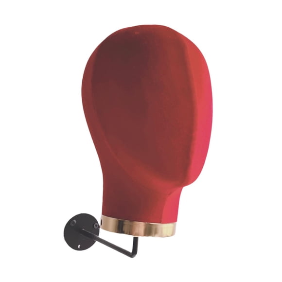 Decodeary Hat Display Rack Wall Mount Mannequin Head Cap Decoration Home Smart Storage Display For Accessories Family Members