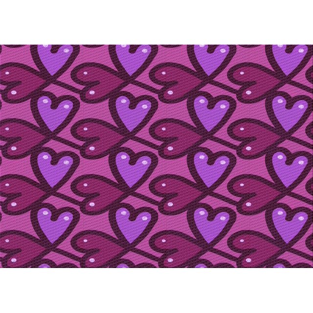 Ahgly Company Tapis Rectangulaire Lavable en Machine Intérieur Transitionnel Magenta Foncé Violet, 2 Pieds x 5 Pieds