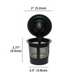 thumbnail image 2 of Tasses K Réutilisables, 12 Paquets Filtres à Café Réutilisables Dosettes de Café Réutilisables Maille en Acier Inoxydable pour Cafetières Keurig 1.0 Ou 2.0 Machine, Filtre en Maille en Acier Inoxydable Écologique, Facile à Utiliser et à Nettoyer, 2 of 7