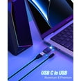 thumbnail image 2 of LENRUE Computer Speakers for Desktop Monitor, USB/USB-C Powered PC Speakers with Loud Stereo Sound, Headphone-in for Desktop, iMac, MacBook, Laptop, Monitor, 2 of 11