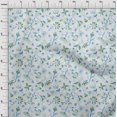 thumbnail image 4 of oneOone Cotton Poplin Blue Fabric Florals Craft Projects Decor Fabric Printed By The Yard 56 Inch Wide, 4 of 4