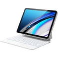 thumbnail image 1 of Étui Flottant pour iPad 10e Génération avec Clavier, Support Magnétique, Étui Résistant aux Taches, Rétroéclairé 7 Couleurs, Étui Clavier à Pavé Tactile Intelligent pour iPad 10e Gén. 2022, 1 of 7
