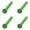 Green 4PCS, variant on Vegetable Cutter Expert Kitchen Tool for Gentle Grape Quartering & Seedless Tomato Slicing Child-Friendly Efficient Fruit and Veggie Prep Gadget, 17 cm, Green 3PCS