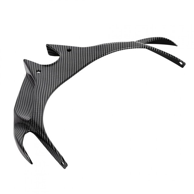 Front Fairing, Carbon Fiber Style Antiaging Windshield Aerodynamic Wing For Motorbike