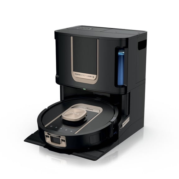 Shark PowerDetect 2-in-1 ThermaCharged Robot Vacuum & Mop RV2910XE 10" Cleaning Path Black New Open Box