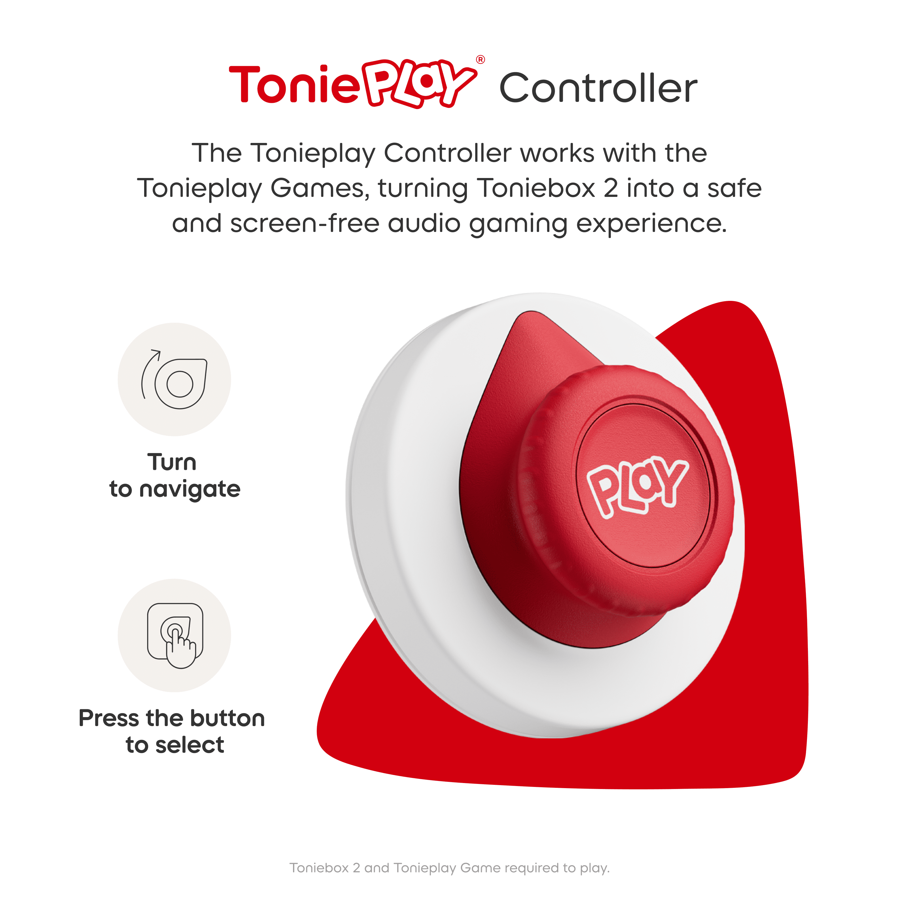 tonies Tonieplay Ensemble: Disney Jeu-questionnaire du Royaume (Anglais)