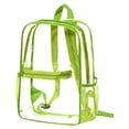 thumbnail image 2 of Clear Transparent Backpack for Stadium Approved Events, Concerts, Festivals, and Beach – Small Clear Bag with Multi Pockets for Sports Activities and Travel, 2 of 6