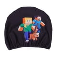 thumbnail image 2 of Minecraft Maillot de Bain une Pièce Imprimé pour Garçons, Combinaison de Surf, Bonnet de Bain, 2 of 5