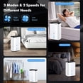 thumbnail image 4 of Costway 100-Pint Dehumidifier for Home & Basements w/ Smart App& Alexa Control, 4 of 10