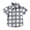 Grey, variant on Fall Saving! HVOBTTY Toddler's Casual Short Sleeve Shirts, Toddler Kids Boys Girl Fashion Lattice Pocket Print Short Sleeves Casual School Uniform Shirt Purple, 2 Years