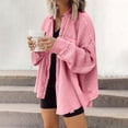thumbnail image 2 of CEHVOM Manteau Cardigan de Couleur pour Femmes, Manteau de Complet, Manteau à Manches Longues, Liquidation, 2 of 6