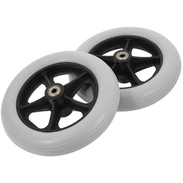 BESTYASH 2 Pcs Roues Pivotantes avant pour Déambulateur à Propulsion de Remplacement, Convenant au Chariot de Magasinage et au Fauteuil Roulant