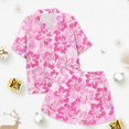 thumbnail image 3 of Ensembles de Pyjama pour Petites Filles, Ensemble de Pyjama Graphique pour Enfants à Boutons, Ensemble de Pyjama Décontracté pour Filles, Pyjama pour Garçons Taille 6T, 3 of 4