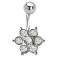 thumbnail image 1 of BodyJewelryOnline Belly Button Ring Navel Piercing surgical steel 14G Navel Rings Belly Piercing, 1 of 5