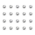 thumbnail image 1 of Unique Bargains Billes de Roulement en Acier Inoxydable 2.5mm 440C G25 Precision Lot de 50, 1 of 4