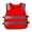 red, variant on S SERENABLE Children Reflective Vest Jackets Fluorescent Traffic Work Road Clothes with Reflective Strips yellow