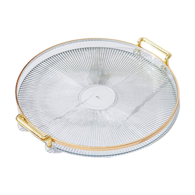Lksixu Fashion Round Tray Home Living Room Coffee Table Put Tea Cups Cup Storage Tray Storage Tray Kitchen Gadgets