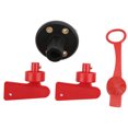 thumbnail image 3 of Car Battery Disconnect Switch, 100A Maximum Continuous Current Cars Power Off Switches M10 Copper Screw DC 12V-24V  for Boat, 3 of 8