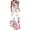 H, variant on Pisexur Women's Beach Sundress Summer Floral Formal Maxi Dress Short Sleeve V Neck Casual Loose Plus Size Dresses with Pockets