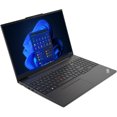 thumbnail image 3 of Lenovo ThinkPad E16 Gen 1 16" WUXGA (1920 x 1200) IPS Laptop, Intel Core i5-1335U 10-Core , 16GB RAM, 512GB SSD, Intel Iris Xe Graphics, Windows 11 Pro, Wi-Fi 6, Graphite Black, 3 of 7