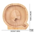 thumbnail image 3 of Danhjin Personalized Wooden Name Money Box Wooden Deposit Box Twenty Six English Letters Room Decor, 3 of 5