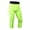 Green, variant on asjyhkr Mens 3/4 Compression Pants Gym Basketball Athletic Leggings Sports Running Spandex Base Layer