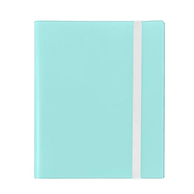 sdhkgrrt under $5 Trading Card Binder, 9-Pocket Trading Card Binder, 360 Side-Loading Card Album, Sports Card Collection Organizer, Football Baseball Card Holder, Trading Card Storage Novel