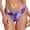 Purple Leopard, variant on RELLECIGA Women's Super Cheeky Brazilian Cut Bikini Bottom